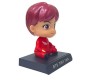 Jhope BTS Bobble Head for Car Dashboard with Mobile Holder Action Figure Toys Collectible Bobblehead Showpiece For Office Desk Table Top Toy For Kids and Adults Multicolor