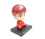 Jhope BTS Bobble Head for Car Dashboard with Mobile Holder Action Figure Toys Collectible Bobblehead Showpiece For Office Desk Table Top Toy For Kids and Adults Multicolor