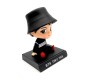 Jungkook BTS Bobble Head for Car Dashboard with Mobile Holder Action Figure Toys Collectible Bobble Showpiece For Office Desk Table Top Toy For Kids and Adults Multicolor