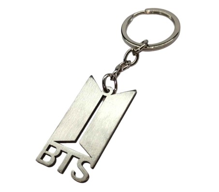 KPOP BTS Army Logo Style Metal Keychain Key Chain for Car Bikes Key Ring