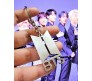 KPOP BTS Army Logo Style Metal Keychain Key Chain for Car Bikes Key Ring