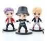 Big Size 10 CM Set of 7 Kpop BTS Tiny Tans Action Figure Set Or Cake Topper Decoration Merchandise Showpiece for BTS Army to Keep in Office Desk Table Gift Kpop Lovers Toys D2 Multicolor