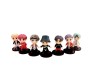 Set of 7 Kpop BTS Tiny Tans Action Figure Set Or Cake Topper Decoration Merchandise Showpiece for BTS Army to Keep in Office Desk Table Gift Kpop Lovers Toys D2 Multicolor
