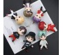 Big Size 10 CM Set of 7 Kpop BTS Tiny Tans Action Figure Set Or Cake Topper Decoration Merchandise Showpiece for BTS Army to Keep in Office Desk Table Gift Kpop Lovers Toys D2 Multicolor