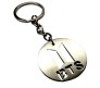 KPOP BTS Army Round Metal Carved Circle With Logo Keychain Key Chain for Car Bikes Key Ring