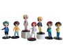 Set of 7 Kpop 15cm BTS Tiny Tans Action Figure Set Or Cake Topper Decoration Merchandise Showpiece for BTS Army to Keep in Office Desk Table Gift Kpop Lovers Toys Dred Multicolor 
