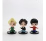 Set of 7 Kpop BTS Tiny Tans Action Figure Set Cake Topper Decoration BTS Army