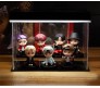 Big Size 10 cm Set of 7 Kpop BTS Tiny Tans Action Figure Set Or Cake Topper Decoration Merchandise Showpiece for BTS Army to Keep in Office Desk Table Gift Kpop Lovers Toys D4 Multicolor