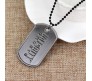 Call of Duty Dog Tag Inspired Dog Tag Gaming COD Ghost Game Grey Pendant Necklace For Boys and Men