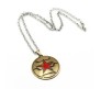 Captain America Shield Inspired Pendant Necklace Fashion Jewellery Accessory for Men and Women