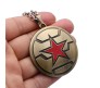 Captain America Shield Inspired Pendant Necklace Fashion Jewellery Accessory for Men and Women