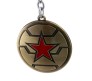 Captain America Metal Keychain Shield Design Key Chain for Car Bikes Key Ring