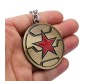 Captain America Metal Keychain Shield Design Key Chain for Car Bikes Key Ring