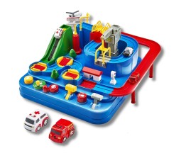 Car Race Tracks Toy Car Adventure for Boys, Girls & Kids | Playset City Rescue Racing Track Toddlers Toy Car | Pre Educational Learning Toy Puzzle Car Gift for Kids