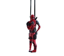 Hanging Dead Pool Action Figure for Office Desk for Car Dashboard Rear Mirrors Office Desks & Study Tables Rearview Mirror Swinging Toy D2