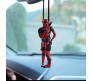Hanging Dead Pool Action Figure for Office Desk for Car Dashboard Rear Mirrors Office Desks & Study Tables Rearview Mirror Swinging Toy D2