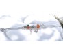 Charismatic Charms Bracelets for Women Pandora Green Orange Heart Charm Bracelet for Girls