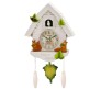 42 cm Cuckoo Bird Coming Out Wall Clock - Cuchoo Kuku Bird Alarm Bell Music Clock for Living and Kids Room Home