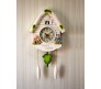 Big Size 60 CM Cuckoo Bird Coming Out Wall Clock - Cuchoo Kuku Bird Alarm Bell Music Teddy Clock for Living and Kids Room Home T1