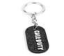 Game Call of Duty Dog Tag Ghost DogTag Gaming Metal Keychain Key Chain for Car Bike Men Women Key Ring