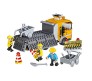 263pcs Truck Road Repairing Construction Crew Building Blocks Lego Compatible Set for Boys and Girls