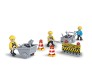 263pcs Truck Road Repairing Construction Crew Building Blocks Lego Compatible Set for Boys and Girls