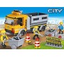 263pcs Truck Road Repairing Construction Crew Building Blocks Lego Compatible Set for Boys and Girls