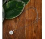 3D Cross Compass Pendant For Men Round Silver Chain Necklace Chain Punk Hip Hop Biker Traveller For Men Boys Men's Jewellery Accessories D3