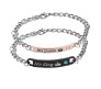 King and Queen GF BF Couple Bracelet for Him and Her Valentine Anniversary Gift