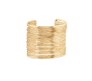Fashion Big Wide Stack Coil Wire Cuff Cuff Bracelet Stylish Adjustable Gold Plated Kada Bangle Egyptian Style Anti Tarnish Chunky Statement Jewelry Gift for Women