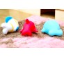 Aquatic Cute Animals Chu Chu Squeeze Toy 6 PC Set Silly Squeezing & Squawking 5cm Approx Baby Floating Bath Toy For Infants Newborns Kids, Multicolor