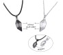 Couple Heart Pendant For Lovers Necklace for Couple Matching Locket Magnet DBS