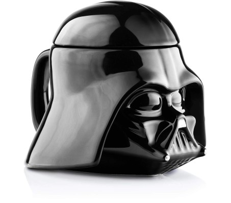 3D Darth Vader Mask Inspired Mug Ceramic Tea Cup Or Coffee Mug Decorative Item [350 ml]