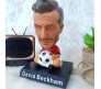 David Beckham Bobble Head for Car Dashboard with Mobile Holder Action Figure Toys Collectible Bobblehead Showpiece For Office Desk Table Top Toy For Kids and Adults Multicolor