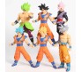 Anime Dragon Z Ball Super Saiyan 1 2 Ultra Instinct Broly Goku Black Zamasu Set of 6 Action Figure Goku DBZ 18 CM Figurine Manga Collectible Model Toy