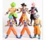 Anime Dragon Z Ball Super Saiyan 1 2 Ultra Instinct Broly Goku Black Zamasu Set of 6 Action Figure Goku DBZ 18 CM Figurine Manga Collectible Model Toy