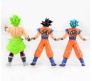 Anime Dragon Z Ball Super Saiyan 1 2 Ultra Instinct Broly Goku Black Zamasu Set of 6 Action Figure Goku DBZ 18 CM Figurine Manga Collectible Model Toy