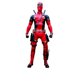30cm Deadpool Action Figure with Accessories Movable Arm & Leg Joints Super Hero Ideal Collectible Gift Figurine for Fans