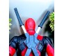 30cm Deadpool Action Figure with Accessories Movable Arm & Leg Joints Super Hero Ideal Collectible Gift Figurine for Fans