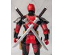 18cm Deadpool Action Figure with Accessories Movable Arm & Leg Joints Super Hero Ideal Collectible Gift Figurine for Deadpool Fans