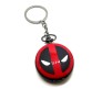 Deadpool Superhero Antique Pocket Watch Vintage Classic Retro Metal Keychain Key Chain for Car Bikes Key Ring