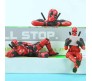 Deadpool Action Figure Miniature Statue 3 Pcs Set Toy - Deadpool Car Decor & Dashboard Accessories Figures Gifts for Fans D2