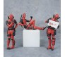 Deadpool Action Figure Miniature Statue 3 Pcs Set Toy - Deadpool Car Decor & Dashboard Accessories Figures Gifts for Fans
