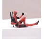 Deadpool Action Figure Miniature Statue 3 Pcs Set Toy - Deadpool Car Decor & Dashboard Accessories Figures Gifts for Fans