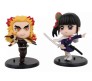 Anime Demon Slayer Action Figure Set of 8 Approx 9CM Toy Collectible Combo Figurine for Office Desk & Study Table Gift Multicolor