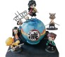 Demon Slayer Action Figure Set of 6 Size 7-8CM Toy for Car Dashboard, Decoration, Cake Topper, Office Desk & Study Table Multicolor