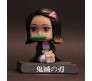 Demon Slayer Nezuko Bobble Head for Car Dashboard with Mobile Holder Action Figure Toys Collectible Bobble Showpiece For Office Desk Table Top Toy For Kids and Adults Multicolor