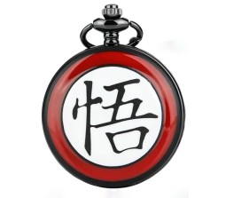 Anime Demon Slayer Pocket Watch Antique Vintage Classic Retro Metal Keychain Key Chain for Car Bikes Key Ring