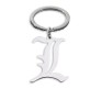 Death Note Anime Yagami Flat L Metal Keychain Key Chain for Car Bikes Key Ring