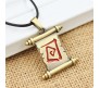 Dota Game Symbol for Gamers Scroll Pendant Necklace Fashion Jewellery Accessory for Men and Women